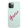 iPhone 12 Pro MAX Guess GUHCP12LLSVSBF Silicone Vintage tok kék