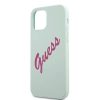 iPhone 12 Pro MAX Guess GUHCP12LLSVSBF Silicone Vintage tok kék-3700740495230 3 kép