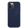 iPhone 12 Pro MAX Guess GUHCP12LLSVSBL Silicone Vintage tok sötétké-3700740495179 2 kép