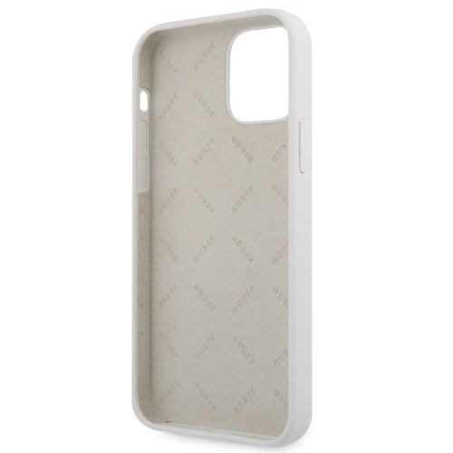 iPhone 12 Pro MAX Guess GUHCP12LLSVSCR Silicone Vintage tok Cream szí-3700740495117 4 kép
