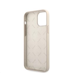 iPhone 12 Pro MAX Guess GUHCP12LLSVSGP Silicone Vintage tok szürke-3700740495261 2 kép