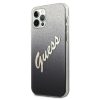 iPhone 12 Pro Max Guess GUHCP12LPCUGLSBK Glitter Gradient Script tok f-3700740494721 2 kép