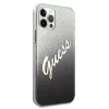iPhone 12 Pro Max Guess GUHCP12LPCUGLSBK Glitter Gradient Script tok f-3700740494721 4 kép