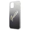 iPhone 12 Pro Max Guess GUHCP12LPCUGLSBK Glitter Gradient Script tok f-3700740494721 6 kép