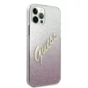 iPhone 12 Pro Max Guess GUHCP12LPCUGLSPI Glitter Gradient Script tok f-3700740494783 3 kép
