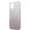 iPhone 12 Pro Max Guess GUHCP12LPCUGLSPI Glitter Gradient Script tok f-3700740494783 6 kép