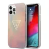 iPhone 12 Pro MAX Guess GUHCP12LPCUMCGG01 T D PC/TPU Gold Triangle 01 -3700740480694 3 kép
