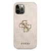 iPhone 12/ 12 Pro Guess GUHCP12M4GMGPI Big Metal Logo tok 4G pink-3666339006839 2 kép