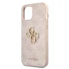 iPhone 12/ 12 Pro Guess GUHCP12M4GMGPI Big Metal Logo tok 4G pink-3666339006839 5 kép