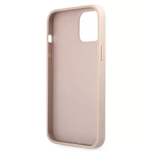 iPhone 12/ 12 Pro Guess GUHCP12M4GMGPI Big Metal Logo tok 4G pink-3666339006839 6 kép