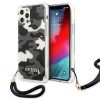 iPhone 12/ 12 Pro Guess GUHCP12MKSARBK Camo tok pánttal terepmintás -3666339004064 1 kép