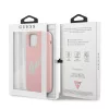 iPhone 12/ 12 Pro Guess GUHCP12MLSVSPG Silicone Vintage tok Pink-3700740495193 5 kép