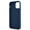 iPhone 12 mini Guess GUHCP12SLSLMGBL Metal Logo Script tok sötétkék-3700740494608 7 kép
