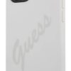 iPhone 12 mini Guess GUHCP12SLSVSCR Silicone Vintage tok Cream színbe-3700740495094 2 kép