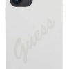 iPhone 12 mini Guess GUHCP12SLSVSCR Silicone Vintage tok Cream színbe-3700740495094 3 kép