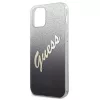iPhone 12 mini Guess GUHCP12SPCUGLSBK Glitter Gradient Script tok flit-3700740494707 6 kép
