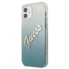 iPhone 12 mini Guess GUHCP12SPCUGLSBL Glitter Gradient Script tok flit-3700740494790 2 kép