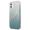 iPhone 12 mini Guess GUHCP12SPCUGLSBL Glitter Gradient Script tok flit-3700740494790 2 kép