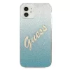 iPhone 12 mini Guess GUHCP12SPCUGLSBL Glitter Gradient Script tok flit-3700740494790 3 kép