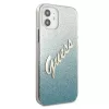 iPhone 12 mini Guess GUHCP12SPCUGLSBL Glitter Gradient Script tok flit-3700740494790 4 kép