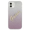 iPhone 12 mini Guess GUHCP12SPCUGLSPI Glitter Gradient Script tok flit-3700740494769 4 kép