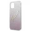iPhone 12 mini Guess GUHCP12SPCUGLSPI Glitter Gradient Script tok flit-3700740494769 6 kép