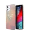 iPhone 12 min Guess GUHCP12SPCUMCGG01 TD PC/TPU Gold Triangle 01 tok p-3700740480670 2 kép