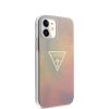 iPhone 12 min Guess GUHCP12SPCUMCGG01 TD PC/TPU Gold Triangle 01 tok p-3700740480670 3 kép
