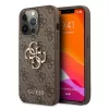 iPhone 13 Pro Guess GUHCP13L4GMGBR Big Metal Logo tok 4G barna