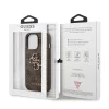 iPhone 13 Pro Guess GUHCP13L4GMGBR Big Metal Logo tok 4G barna-3666339024895 2 kép