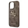 iPhone 13 Pro Guess GUHCP13L4GMGBR Big Metal Logo tok 4G barna-3666339024895 3 kép