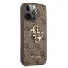 iPhone 13 Pro Guess GUHCP13L4GMGBR Big Metal Logo tok 4G barna-3666339024895 7 kép