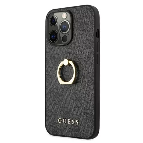 iPhone 13 Pro Guess 4G Ring tok szürke (GUHCP13L4GMRGR)-3666339023935 2 kép
