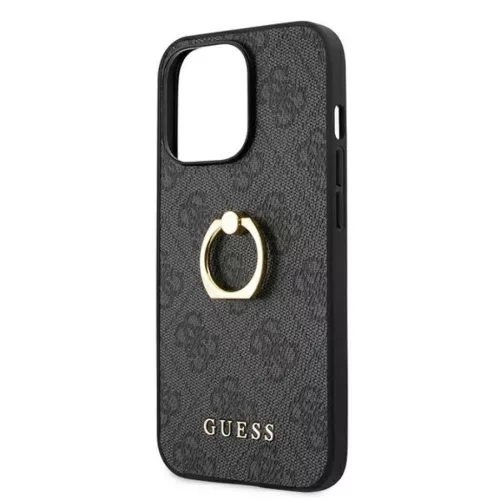 iPhone 13 Pro Guess 4G Ring tok szürke (GUHCP13L4GMRGR)-3666339023935 3 kép