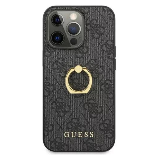 iPhone 13 Pro Guess 4G Ring tok szürke (GUHCP13L4GMRGR)-3666339023935 4 kép