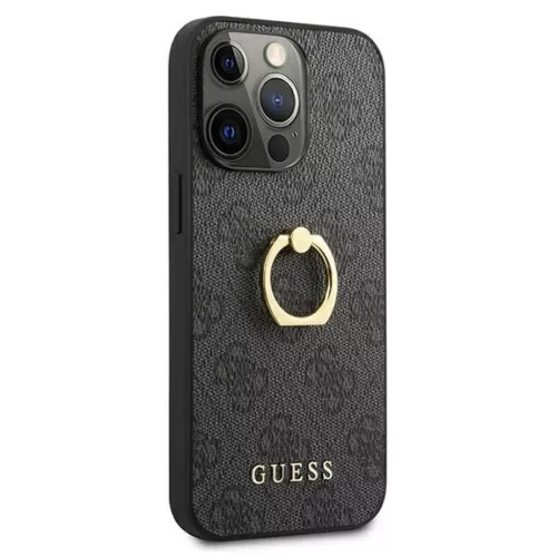 iPhone 13 Pro Guess 4G Ring tok szürke (GUHCP13L4GMRGR)-3666339023935 6 kép