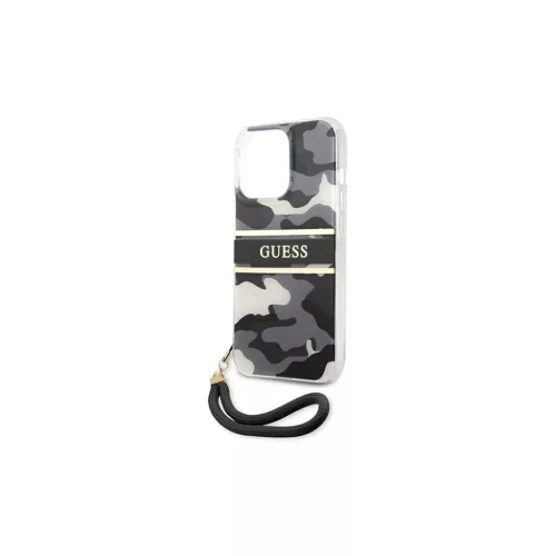 iPhone 13 Pro Guess GUHCP13LKCABBK tok pánttal fekete-3666339023133 4 kép