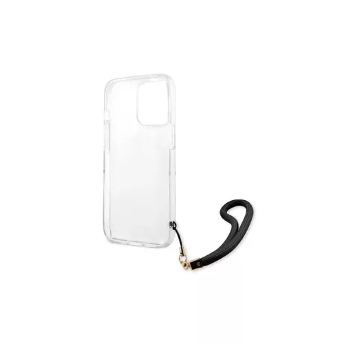iPhone 13 Pro Guess GUHCP13LKCABBK tok pánttal fekete-3666339023133 6 kép