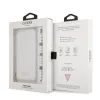 iPhone 13 Pro Guess White Pearl tok karpánttal átlátszó (GUHCP13LK-3666339025250 2 kép