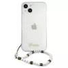 iPhone 13 Pro Guess White Pearl tok karpánttal átlátszó (GUHCP13LK-3666339025250 5 kép