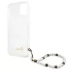 iPhone 13 Pro Guess White Pearl tok karpánttal átlátszó (GUHCP13LK-3666339025250 7 kép