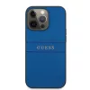 Phone 13 Pro Guess GUHCP13LPSASBBL PU Saffiano tok kék-3666339023539 2 kép