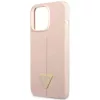 iPhone 13 Pro Guess Saffiano Triangle Logo rózsaszín (GUHCP13LSLTGP)-3666339041014 2 kép
