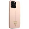 iPhone 13 Pro Guess Saffiano Triangle Logo rózsaszín (GUHCP13LSLTGP)-3666339041014 3 kép