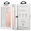 iPhone 13 Pro Guess Saffiano Triangle Logo rózsaszín (GUHCP13LSLTGP)-3666339041014 8 kép