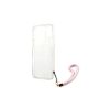 iPhone 13 Guess GUHCP13MKCABPI tok pánttal pink-3666339023164 7 kép