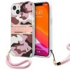 iPhone 13 Guess GUHCP13MKCABPI tok pánttal pink-3666339023164 10 kép
