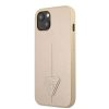 iPhone 13 Guess Saffiano Triangle Logo tok bézs (GUHCP13MPSATLE)-3666339040321 7 kép