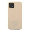 iPhone 13 Guess Saffiano Triangle Logo tok bézs (GUHCP13MPSATLE)-3666339040321 2 kép