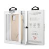 iPhone 13 Guess Saffiano Triangle Logo tok bézs (GUHCP13MPSATLE)-3666339040321 5 kép